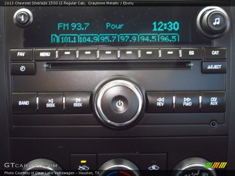Graystone Metallic / Ebony 2013 Chevrolet Silverado 1500 LS Regular Cab