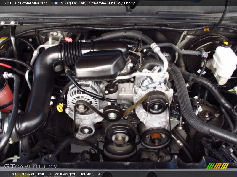 Graystone Metallic / Ebony 2013 Chevrolet Silverado 1500 LS Regular Cab