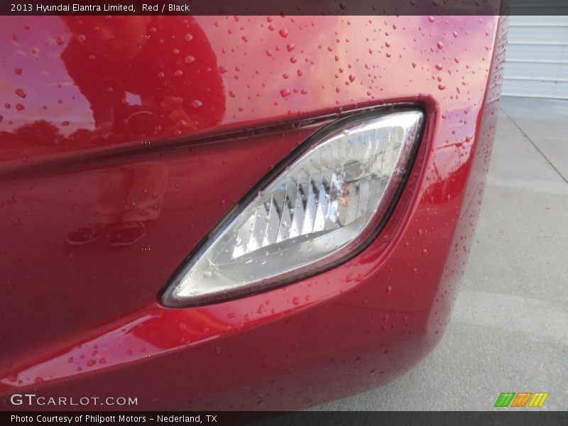 Red / Black 2013 Hyundai Elantra Limited