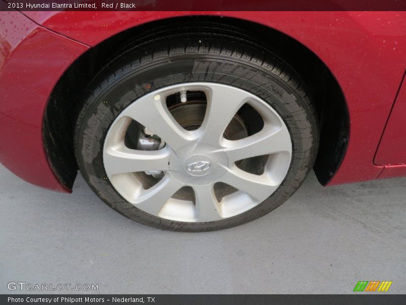 Red / Black 2013 Hyundai Elantra Limited