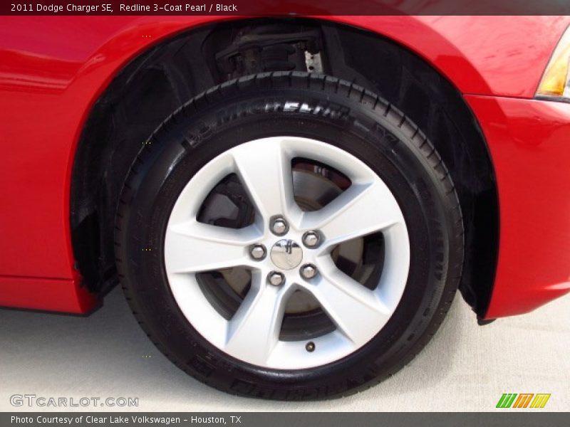 Redline 3-Coat Pearl / Black 2011 Dodge Charger SE