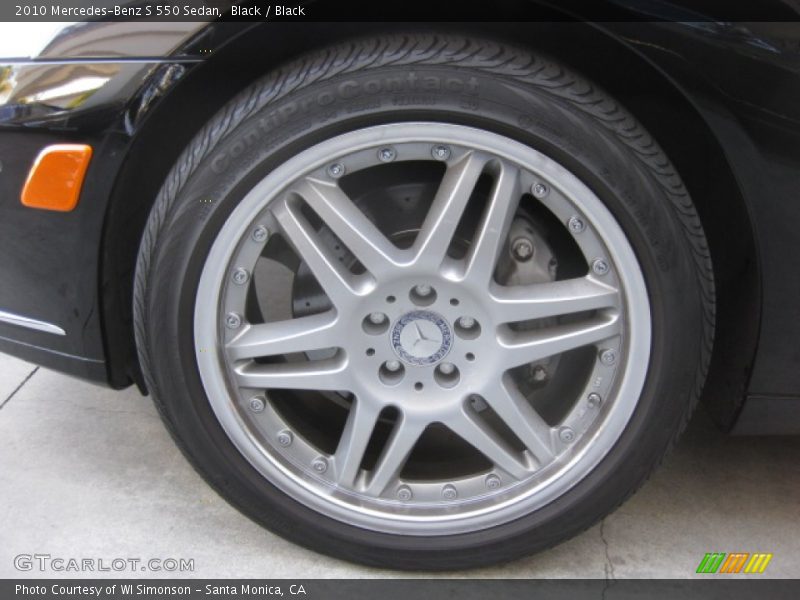 Black / Black 2010 Mercedes-Benz S 550 Sedan