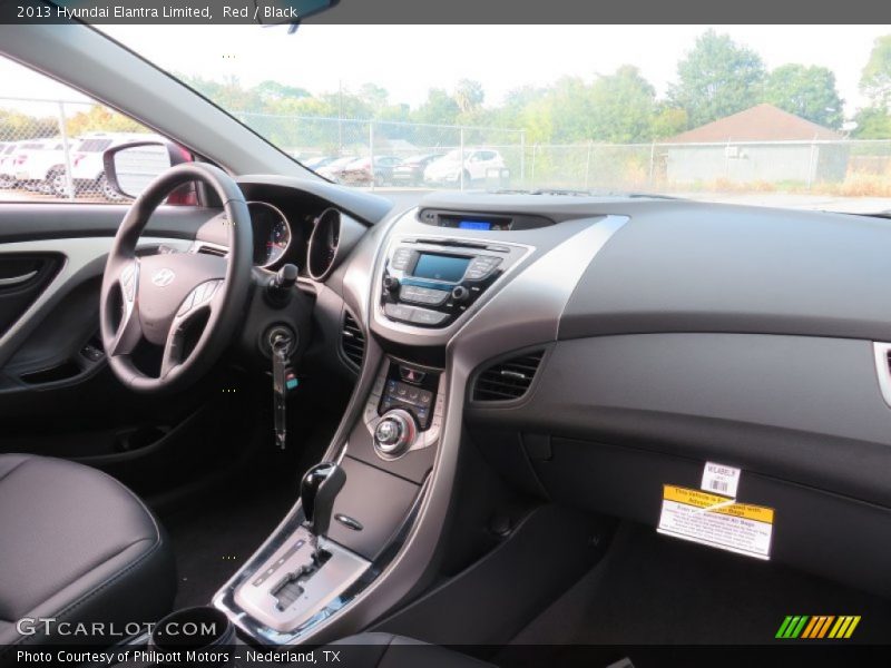 Red / Black 2013 Hyundai Elantra Limited