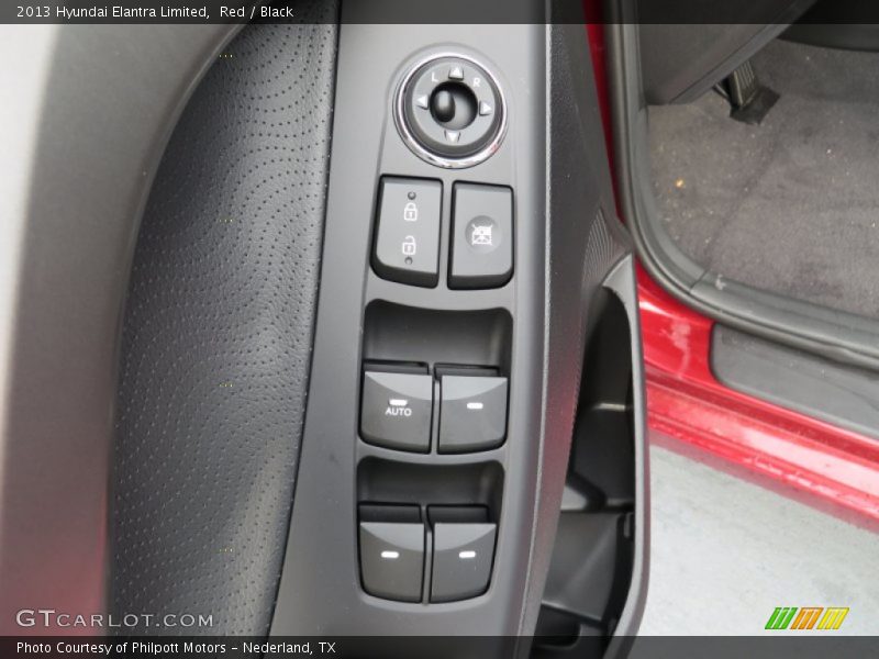 Red / Black 2013 Hyundai Elantra Limited