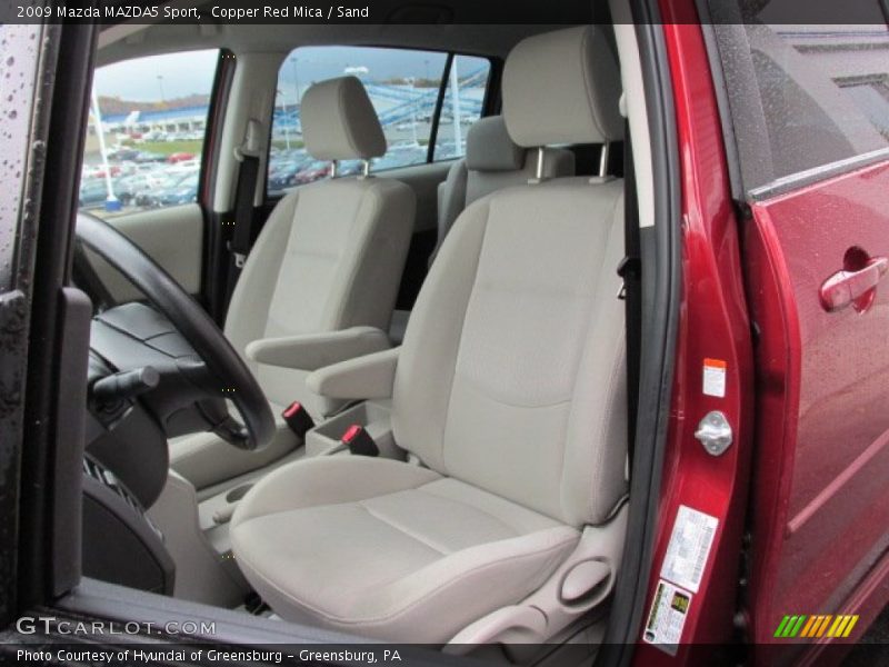 Copper Red Mica / Sand 2009 Mazda MAZDA5 Sport