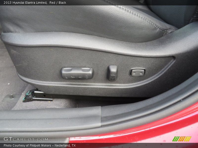 Red / Black 2013 Hyundai Elantra Limited