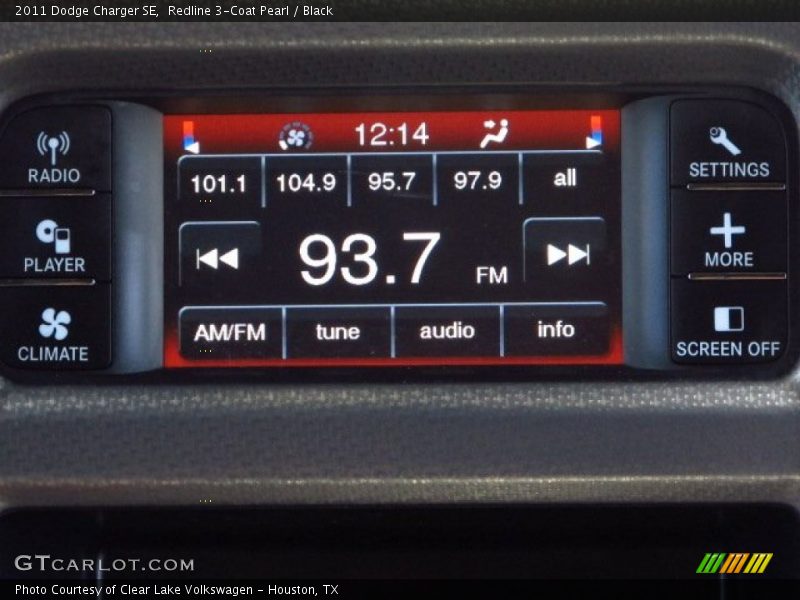 Redline 3-Coat Pearl / Black 2011 Dodge Charger SE