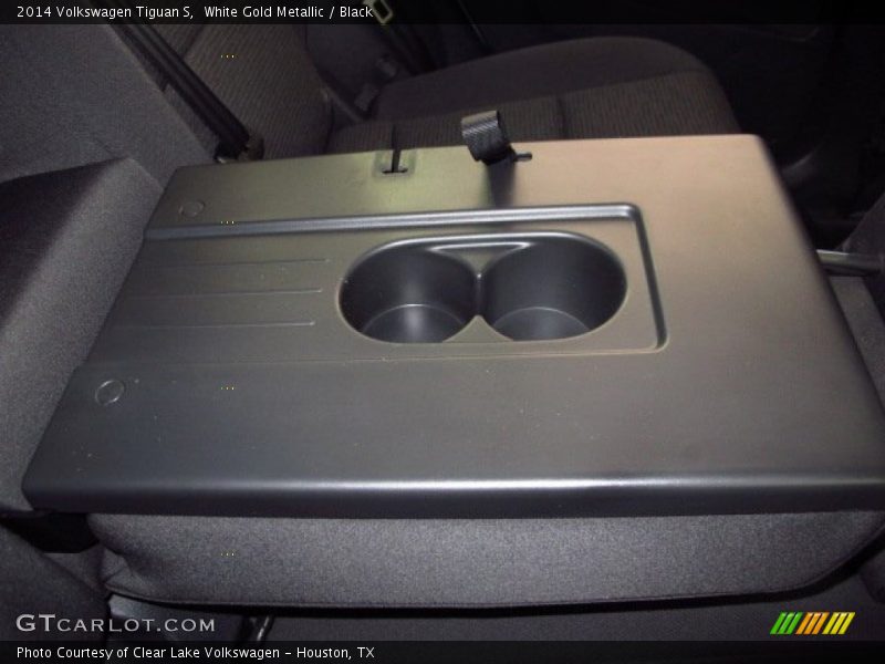 White Gold Metallic / Black 2014 Volkswagen Tiguan S