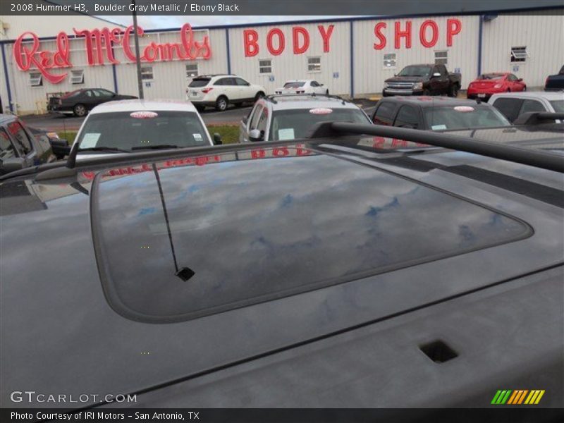Boulder Gray Metallic / Ebony Black 2008 Hummer H3