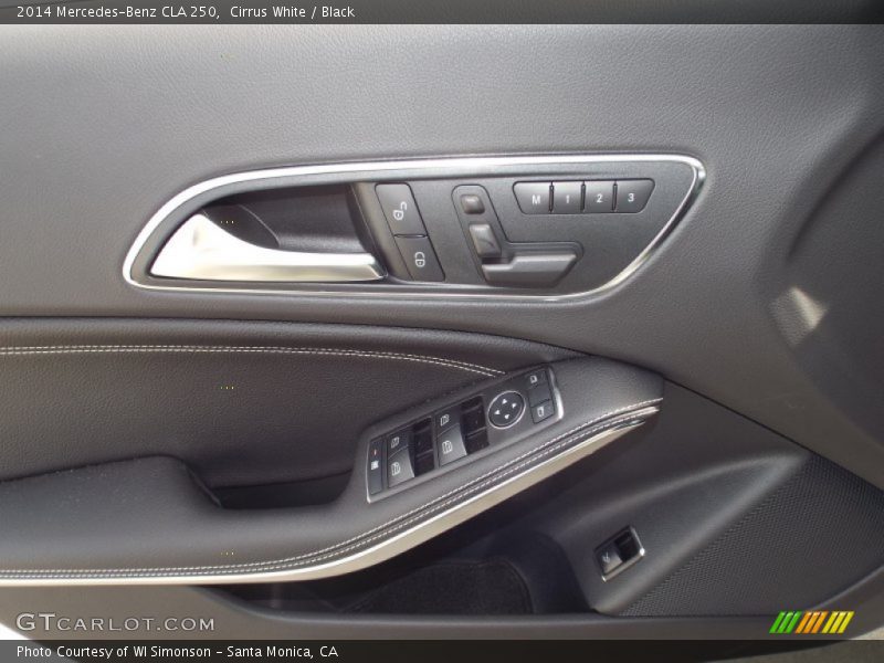 Cirrus White / Black 2014 Mercedes-Benz CLA 250