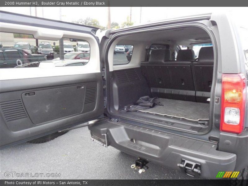 Boulder Gray Metallic / Ebony Black 2008 Hummer H3