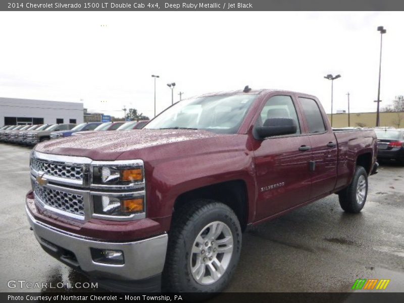 Front 3/4 View of 2014 Silverado 1500 LT Double Cab 4x4