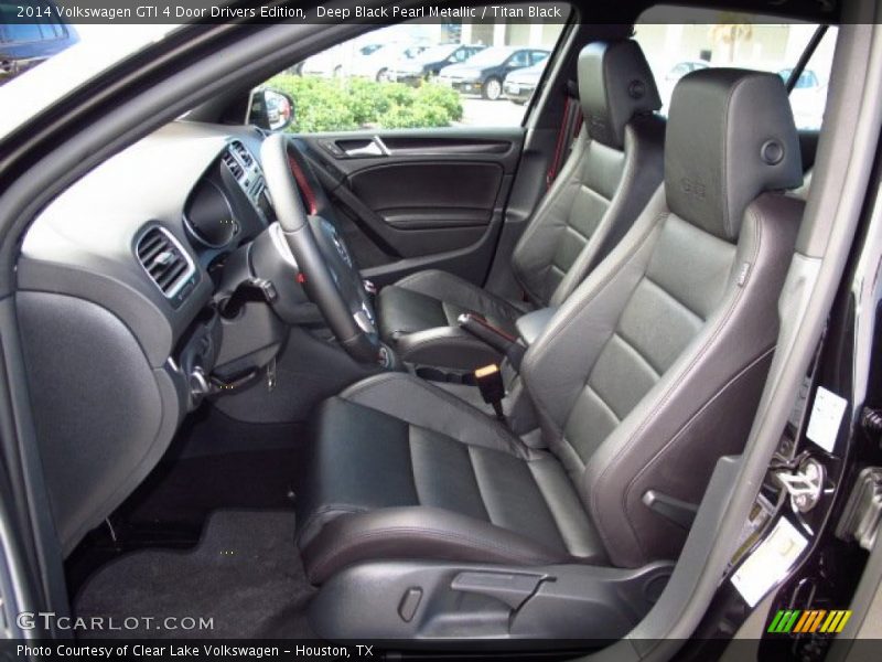  2014 GTI 4 Door Drivers Edition Titan Black Interior