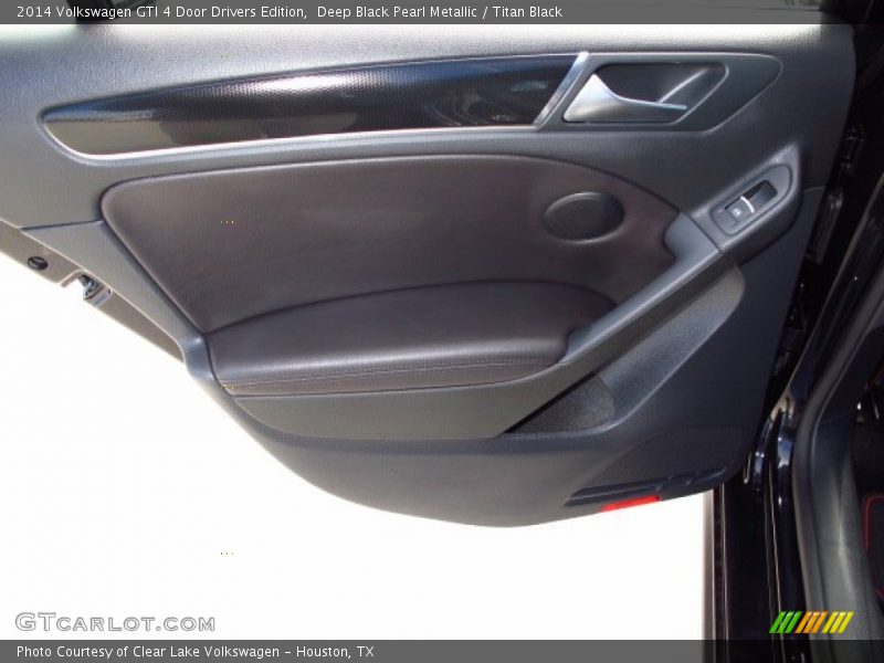 Deep Black Pearl Metallic / Titan Black 2014 Volkswagen GTI 4 Door Drivers Edition
