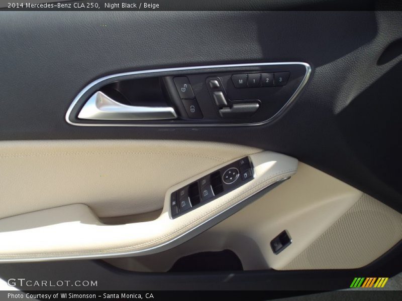 Night Black / Beige 2014 Mercedes-Benz CLA 250