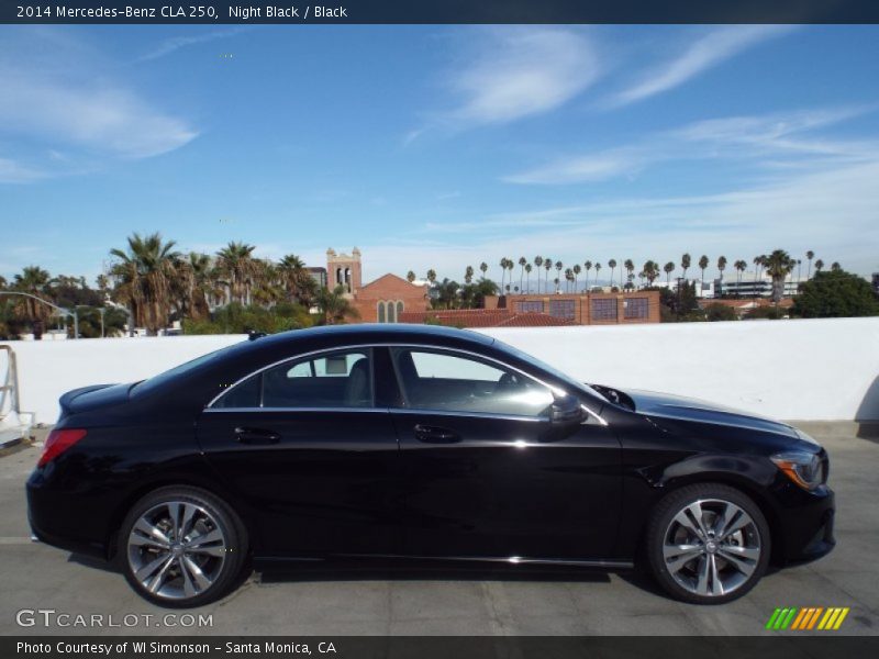 Night Black / Black 2014 Mercedes-Benz CLA 250