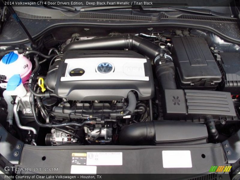  2014 GTI 4 Door Drivers Edition Engine - 2.0 Liter FSI Turbocharged DOHC 16-Valve VVT 4 Cylinder