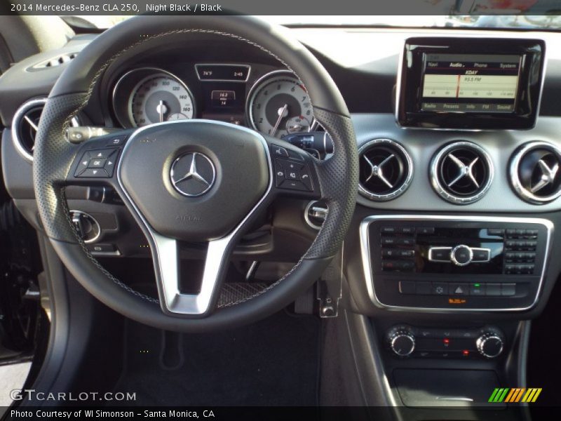 Night Black / Black 2014 Mercedes-Benz CLA 250