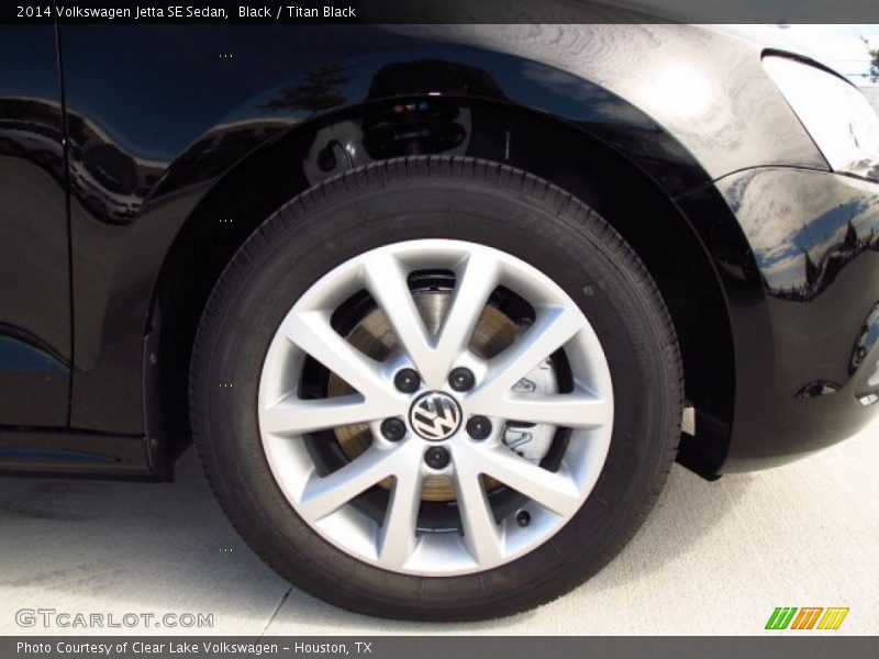 Black / Titan Black 2014 Volkswagen Jetta SE Sedan