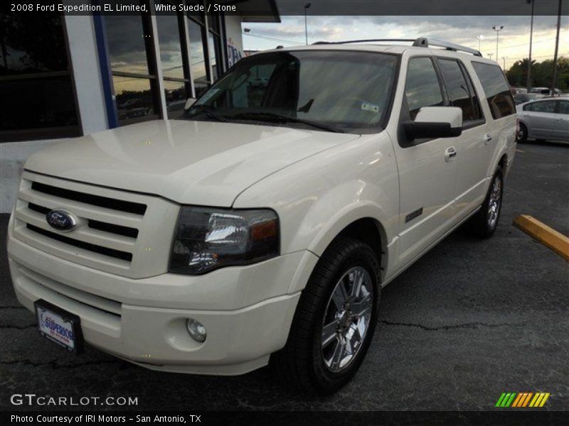 White Suede / Stone 2008 Ford Expedition EL Limited