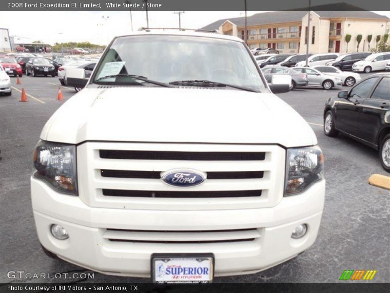 White Suede / Stone 2008 Ford Expedition EL Limited