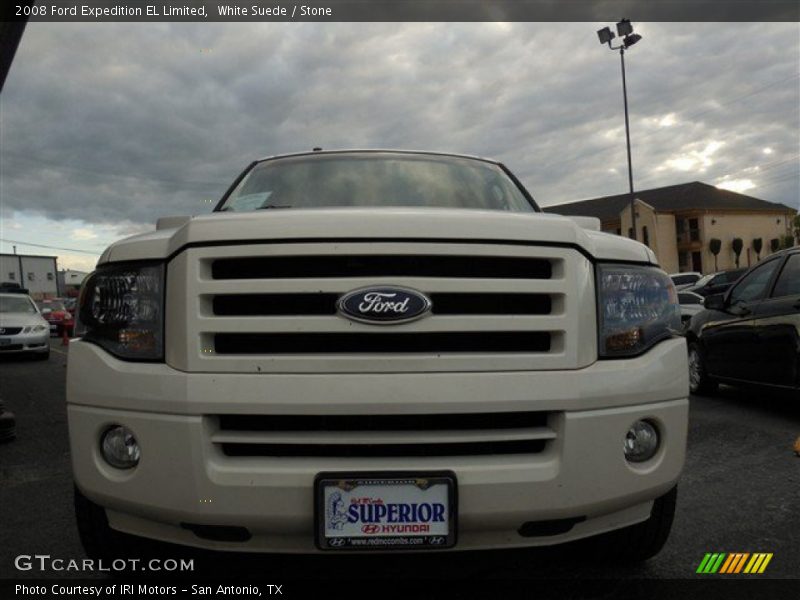 White Suede / Stone 2008 Ford Expedition EL Limited