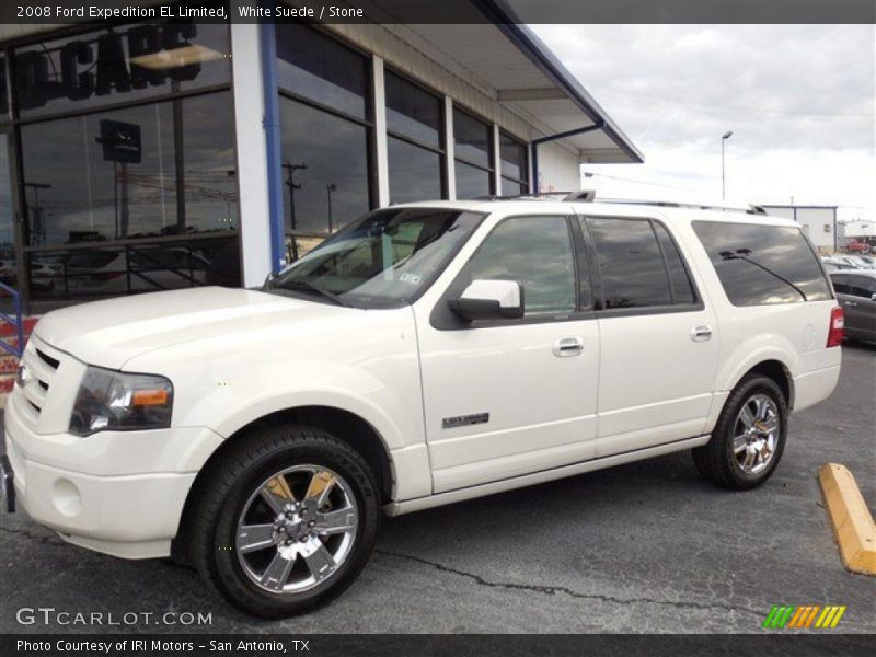 White Suede / Stone 2008 Ford Expedition EL Limited