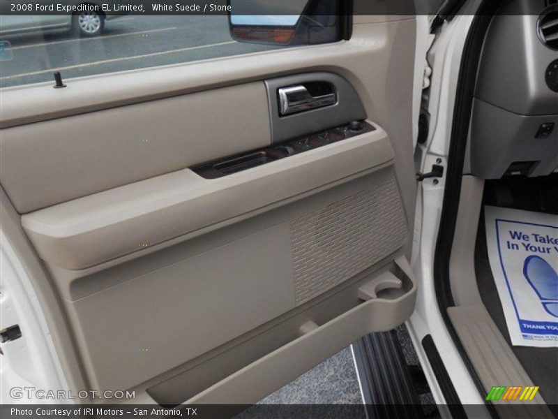 White Suede / Stone 2008 Ford Expedition EL Limited