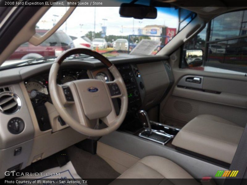 White Suede / Stone 2008 Ford Expedition EL Limited