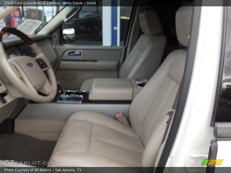 White Suede / Stone 2008 Ford Expedition EL Limited