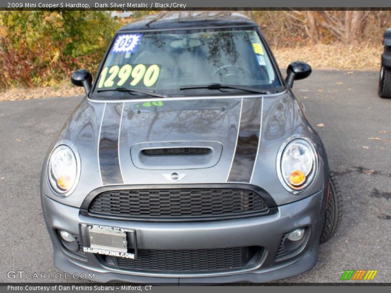 Dark Silver Metallic / Black/Grey 2009 Mini Cooper S Hardtop