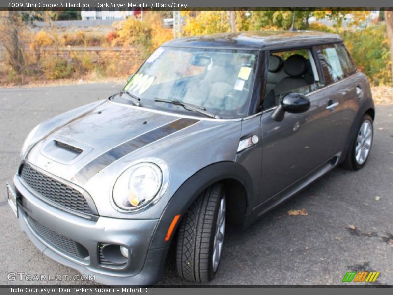 Dark Silver Metallic / Black/Grey 2009 Mini Cooper S Hardtop