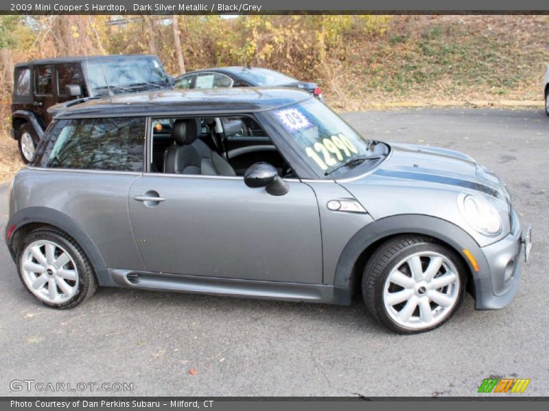 Dark Silver Metallic / Black/Grey 2009 Mini Cooper S Hardtop