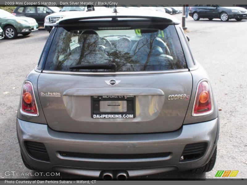 Dark Silver Metallic / Black/Grey 2009 Mini Cooper S Hardtop