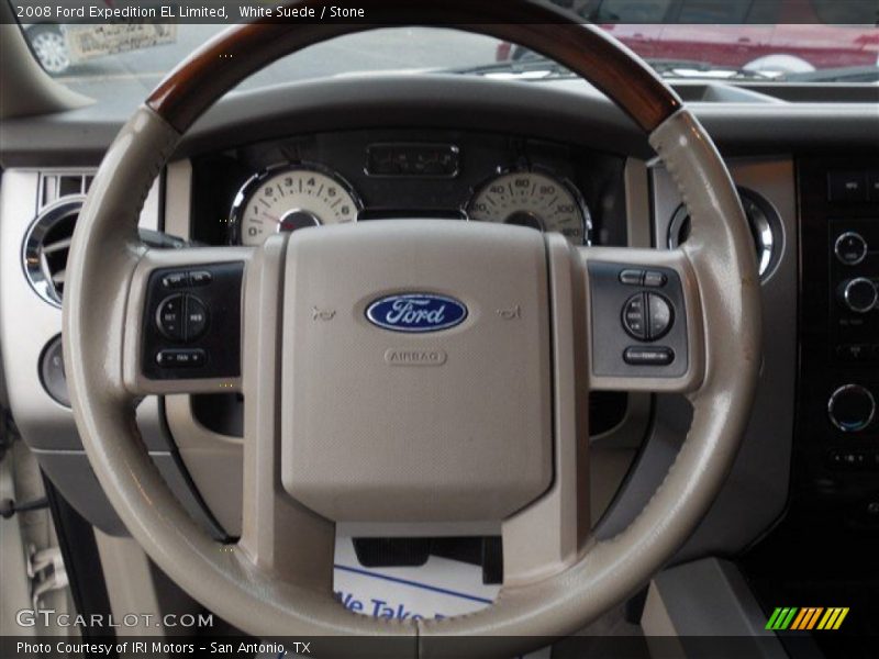 White Suede / Stone 2008 Ford Expedition EL Limited