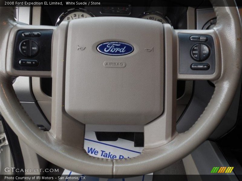 White Suede / Stone 2008 Ford Expedition EL Limited