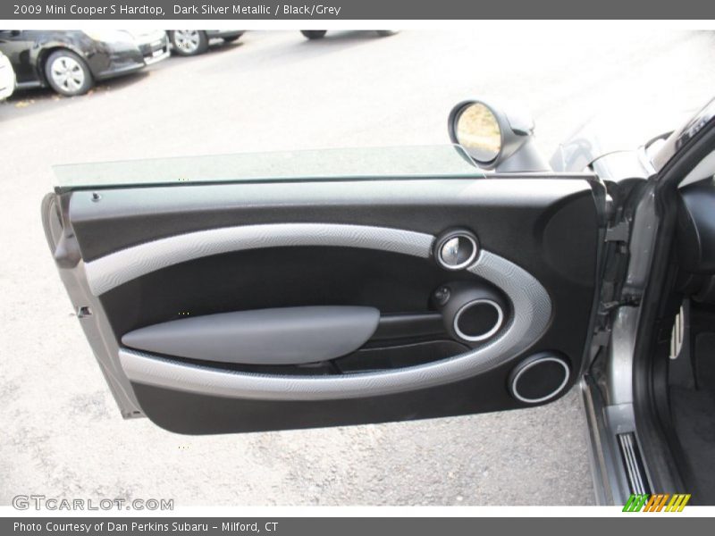 Dark Silver Metallic / Black/Grey 2009 Mini Cooper S Hardtop
