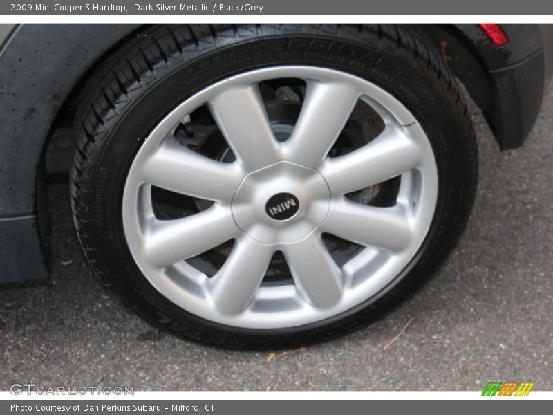 Dark Silver Metallic / Black/Grey 2009 Mini Cooper S Hardtop