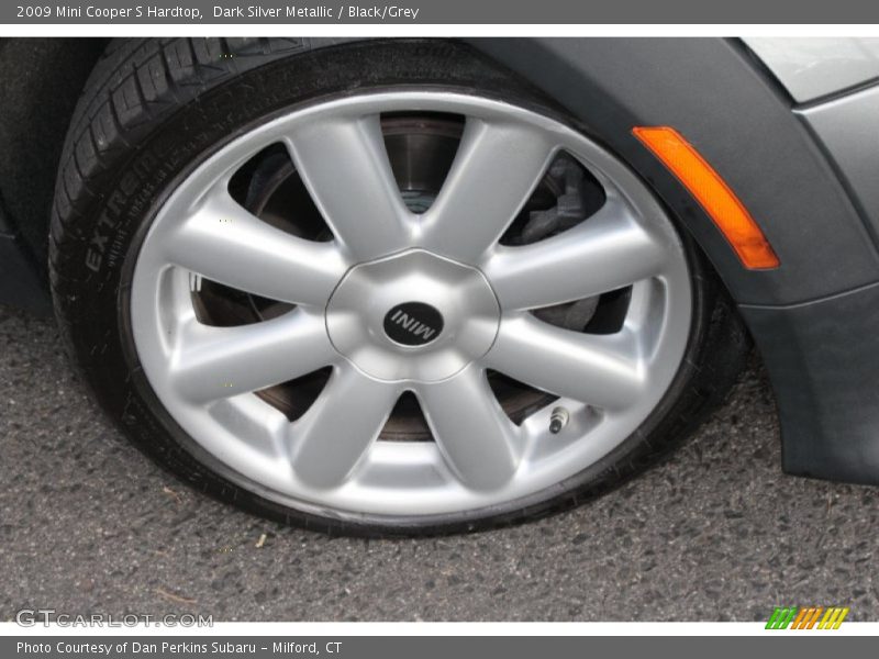 Dark Silver Metallic / Black/Grey 2009 Mini Cooper S Hardtop