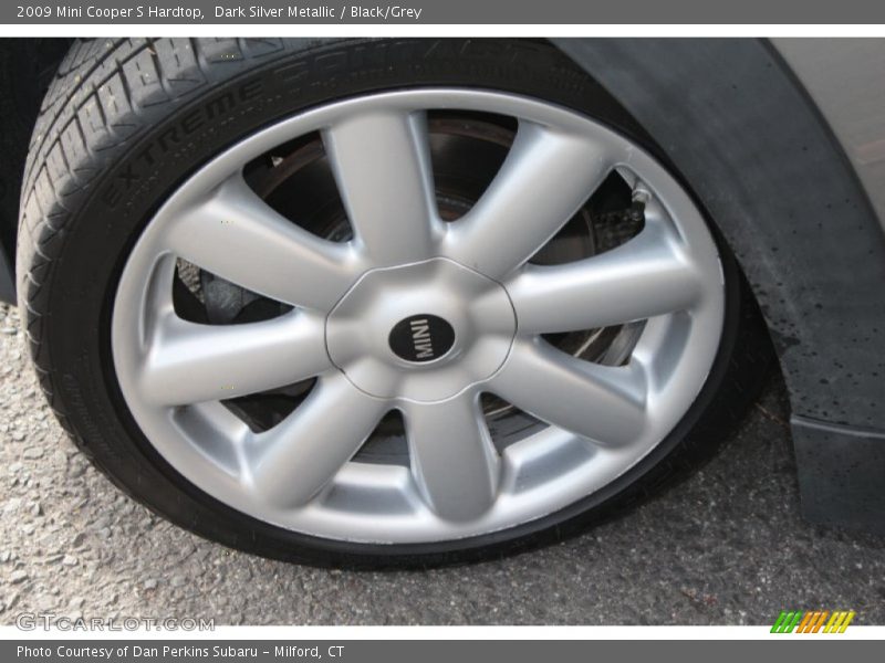 Dark Silver Metallic / Black/Grey 2009 Mini Cooper S Hardtop