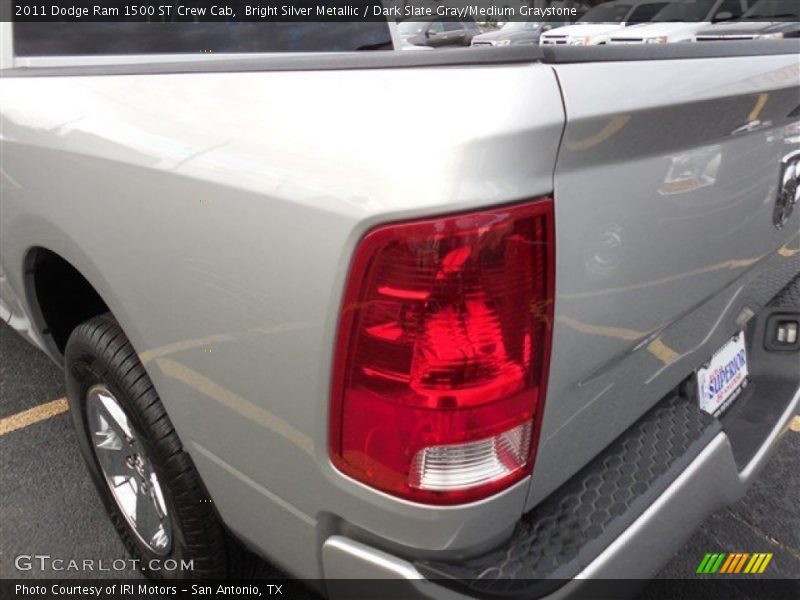 Bright Silver Metallic / Dark Slate Gray/Medium Graystone 2011 Dodge Ram 1500 ST Crew Cab
