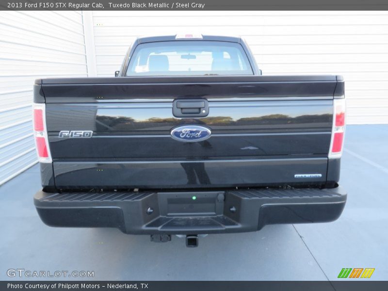 Tuxedo Black Metallic / Steel Gray 2013 Ford F150 STX Regular Cab