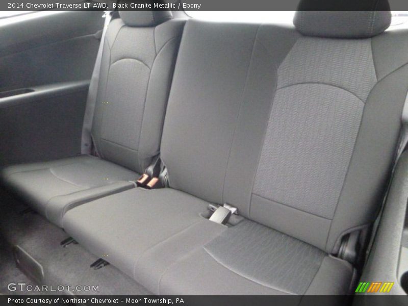 Rear Seat of 2014 Traverse LT AWD
