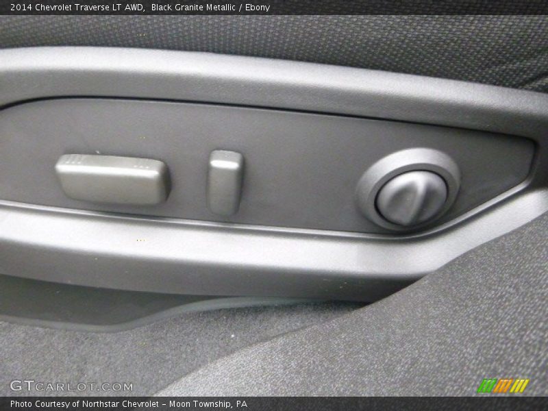 Black Granite Metallic / Ebony 2014 Chevrolet Traverse LT AWD