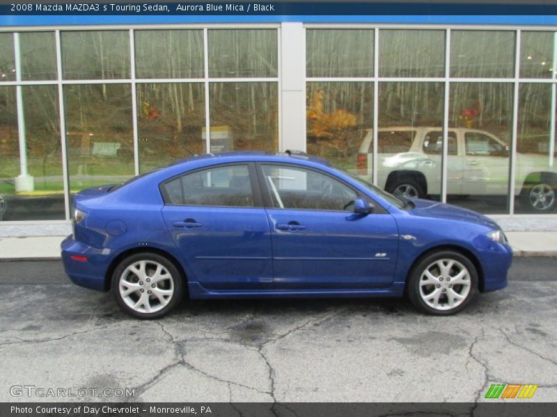  2008 MAZDA3 s Touring Sedan Aurora Blue Mica