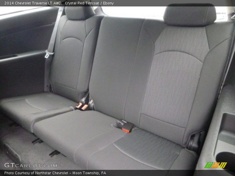 Crystal Red Tintcoat / Ebony 2014 Chevrolet Traverse LT AWD
