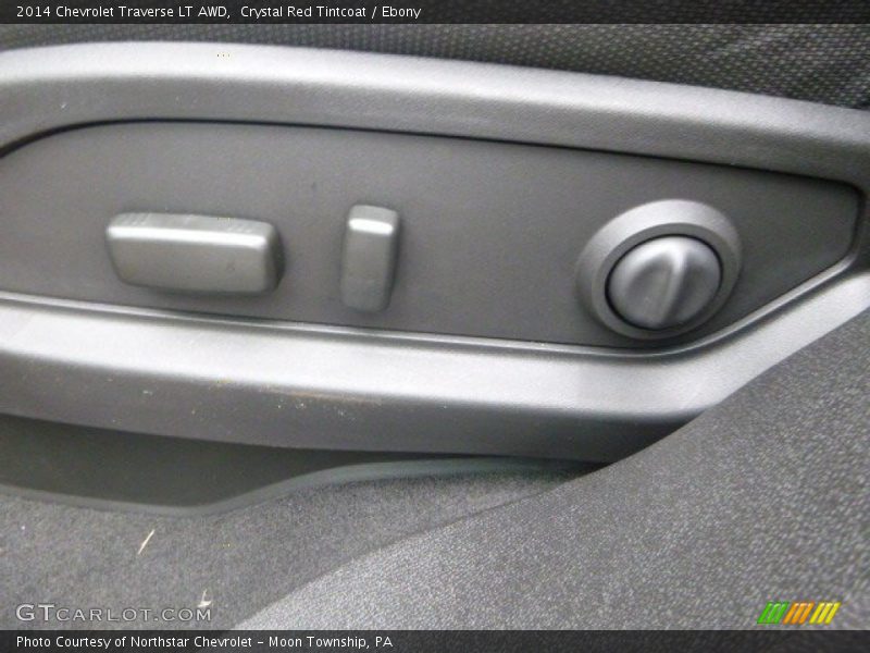Crystal Red Tintcoat / Ebony 2014 Chevrolet Traverse LT AWD