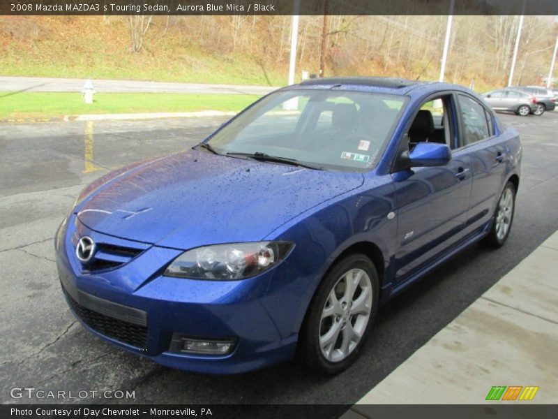 Front 3/4 View of 2008 MAZDA3 s Touring Sedan