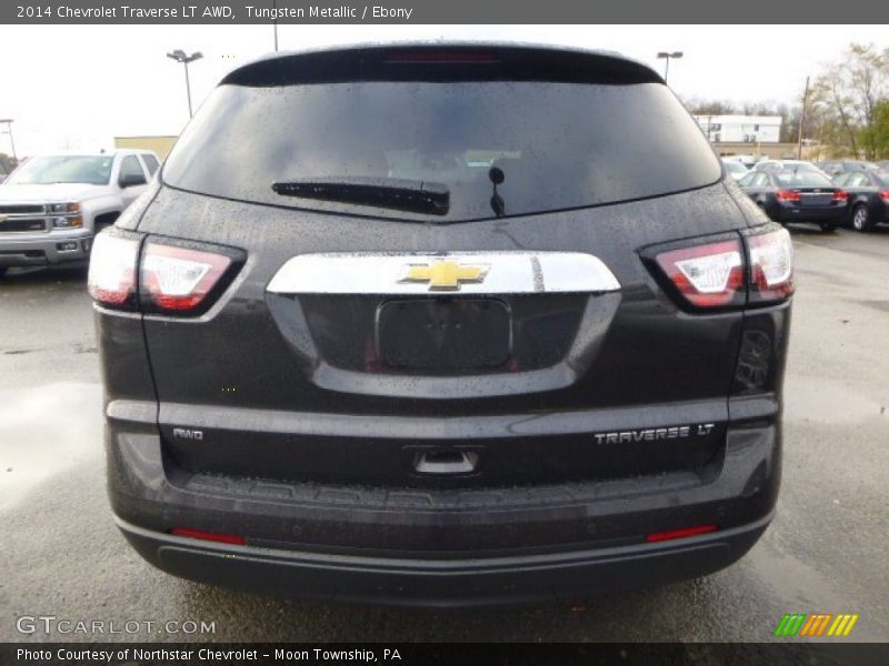 Tungsten Metallic / Ebony 2014 Chevrolet Traverse LT AWD