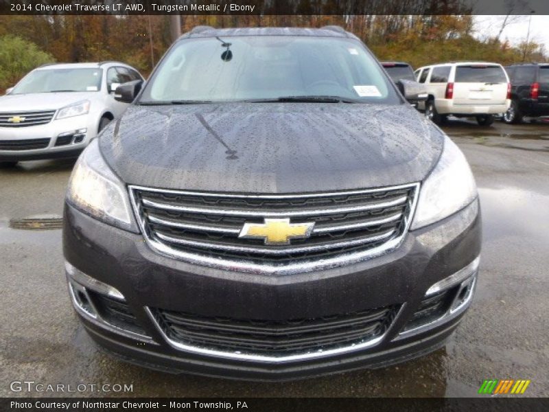Tungsten Metallic / Ebony 2014 Chevrolet Traverse LT AWD